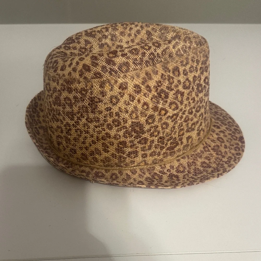 Leopard Print Fedora - Picture 5 of 6